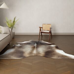 Kuhfell-Teppich camel 240x220 cm. XL-EXTRA / SPEZIAL