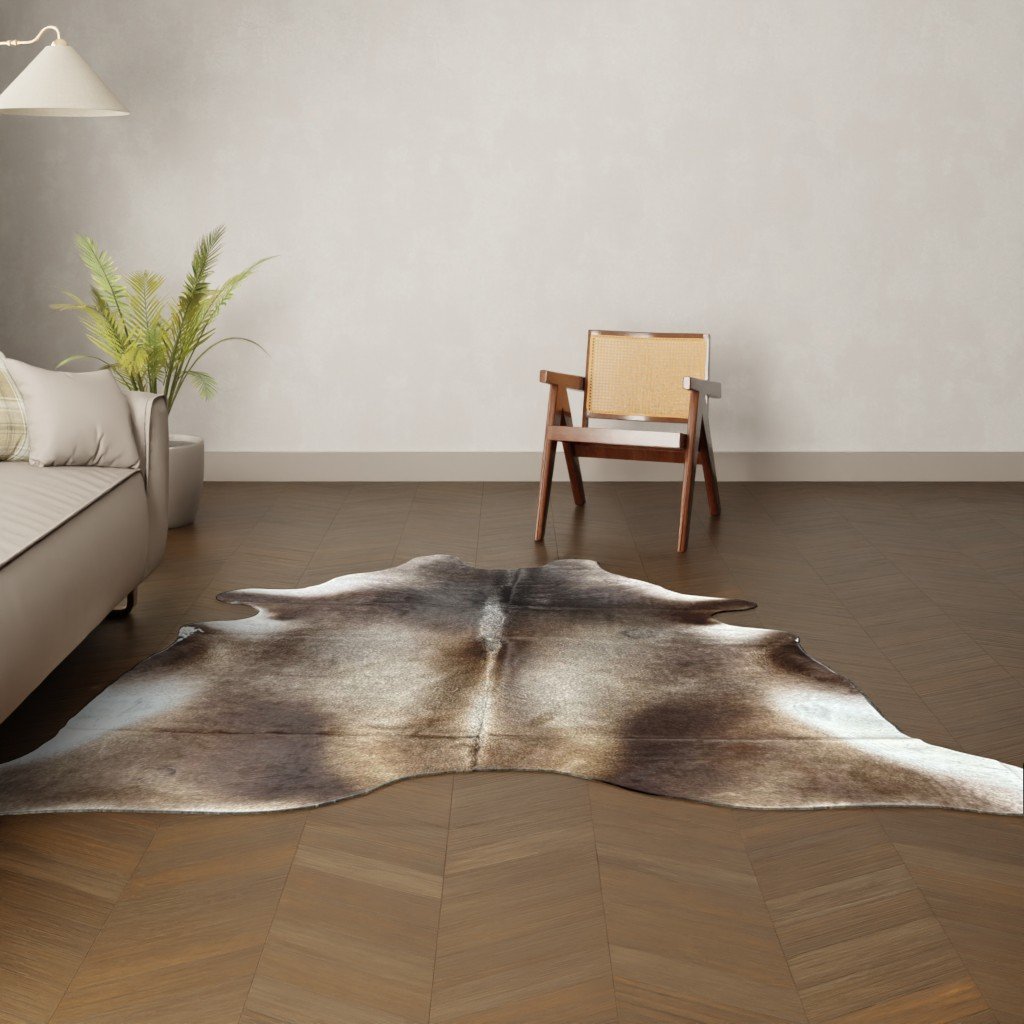 Kuhfell-Teppich camel 240x220 cm. XL-EXTRA / SPEZIAL