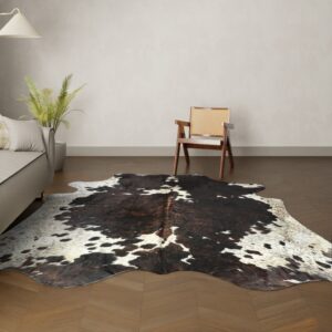 Kuhfell-Teppich Tricolor 270x220 cm. KOLOSSAL