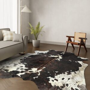 Kuhfell-Teppich Tricolor 270x220 cm. KOLOSSAL