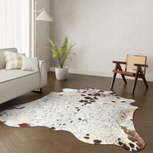 Kuhfell-Teppich Tricolor 240x200 cm. XL-EXTRA