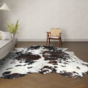 Kuhfell-Teppich Tricolor 300x250 cm. KOLOSSAL