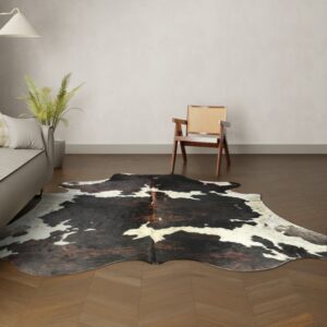 Kuhfell-Teppich Tricolor 270x220 cm. KOLOSSAL